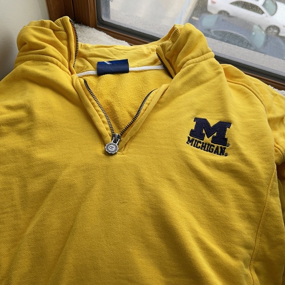 University of Michigan Quarter Zip - Picture 3 of 5